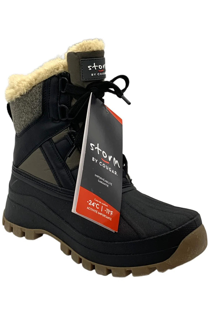 Cougar Women's Fjord Waterproof Winter Boots Fury Black - Medium